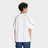 Boys' Short Sleeve Contrast Piping Oversized T-Shirt - art class™ - 2 of 3