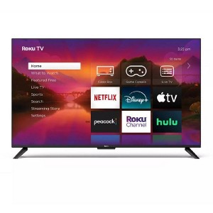 ROKU 50" Select  4K LED SMART TV - Streaming Capability, TV Apps, Wi-Fi, 50R4A4, Refurbished - 1 of 4