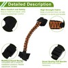 Unique Bargains Roll Bar Grab Handles for Jeep Wrangler 2024-2025 Nylon PVC 4 Pcs - 4 of 4