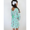 RuffleButts Baby Girls Long Sleeve Twirl Dress - 4 of 4
