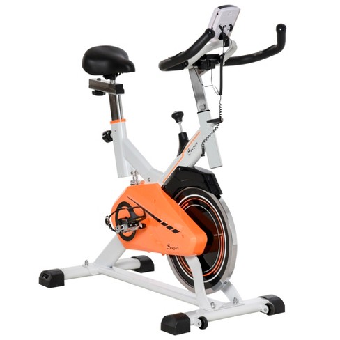 Soozier Adjustable Upright Exercise Bike Cycling Trainer Home Gym