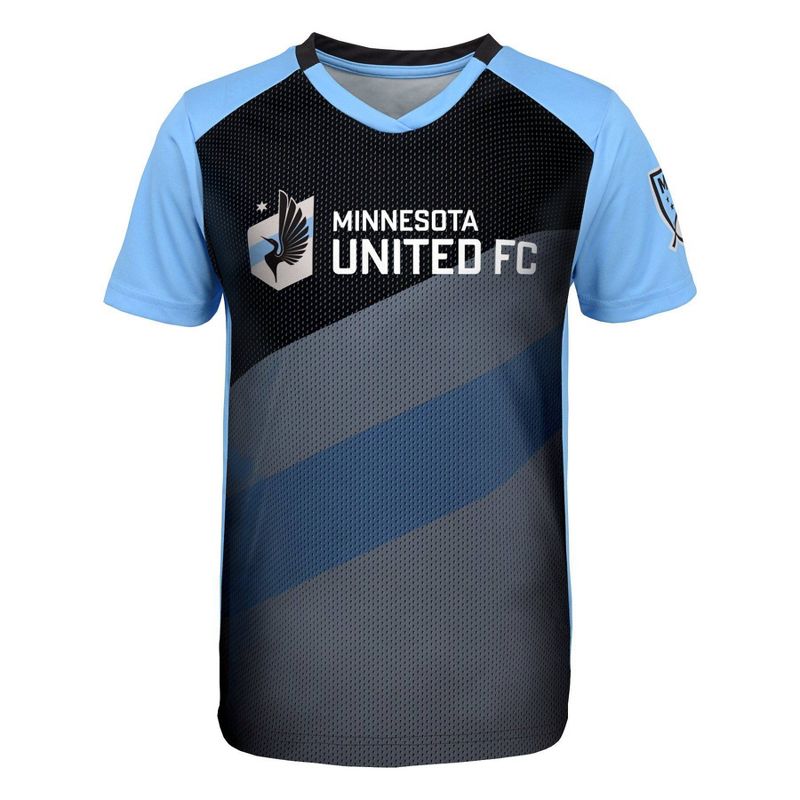 MLS Minnesota United FC Boys&#39; Sublimated Poly Jersey, 2 of 4