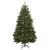 vidaXL Artificial Christmas Tree with Stand - Hinged, Green, 70.9" Tall - Lifelike Shape & Appearance - Durable Metal Stand Included - 3 of 4