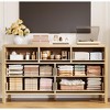 Dresser for Bedroom Chest of Dressers Tall Dresser for Closet with Drawers Boho Night Stand Large - 4 of 4