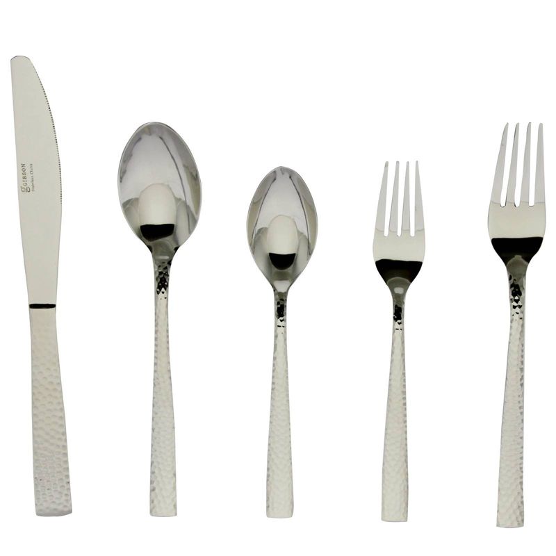 Gibson Home 20pc Stainless Steel Brighton Silverware Set, 2 of 4