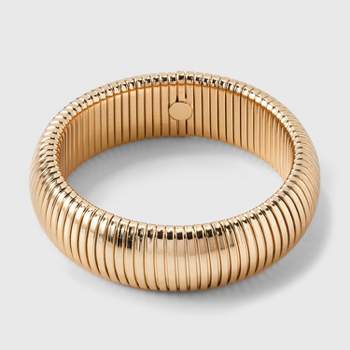 SUGARFIX by BaubleBar Chunky Gold Stretch Bracelet - Gold