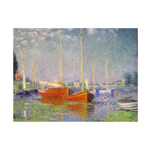 Trademark Fine Art -Claude Monet 'Argenteuil' Canvas Art - 1 of 4