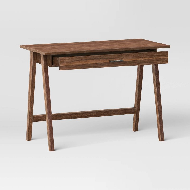 Paulo Wood Writing Desk with Drawer - Threshold™, 4 of 13