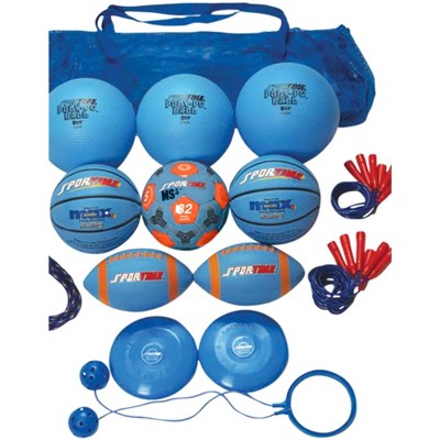 Sportime Recess Pack, Blue, Grade 5, Set of 20