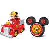 Disney Junior: R/C Track Set - Mickey Mouse Firehouse - 5.5" Remote Control Fire - 3 of 4