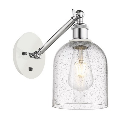 Bella - 1 Light Arm Adjusts Up and Down Wall Sconce In Industrial Style-9.5 Inches Tall and 5.5 Inches Wide