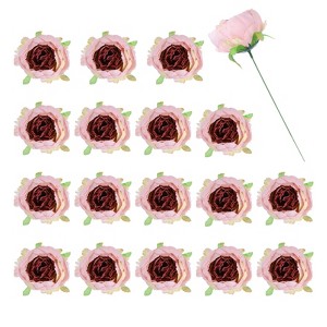 Unique Bargains Artificial Silk Real Touch Durable Artificial Flowers 25 Pc - 1 of 4