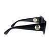 Burberry Daisy BE 4344 300187 Womens Square Sunglasses Black 51mm - 3 of 3