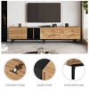 LIVAREEmlen Modern TV Stand for 80'' TV with 3 Doors, Media Console Table, Entertainment Center with Large Storage Cabinet for Living Room, Bedroom - 3 of 4