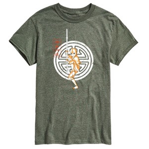 Men's - Avatar: The Last Airbender - Aang Crest Short Sleeve Graphic T-Shirt - 1 of 4