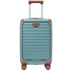 Whisen 5-Piece ABS Luggage Set with 3 Different Size Front Opening Suitcases and 2 Toiletry Bags, USB Port, Cup Holder, TSA Lock - 3 of 4