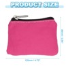 Unique Bargains Canvas Portable Home Change Coin Purse Pouch Bags with Zipper - 2 of 4