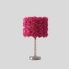 Vynxaria Red Roses in Bloom Acrylic/Metal Table Lamp - 3 of 4