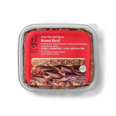 Roast Beef Ultra-Thin Deli Slices - 7oz - Good & Gather™