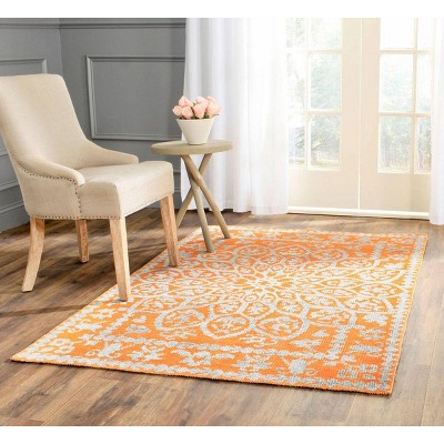 Elegant Hand-Knotted Gray Wool Rectangular Area Rug 5' x 8'