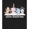 Men's - Care Bears - Cousins Snow Much Fun Graphic Fleece Sweatshirt - 2 of 4