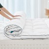 Celeste Extra Thick Pillow Top Mattress Topper – Soft, Fluffy & Washable - 2 of 4