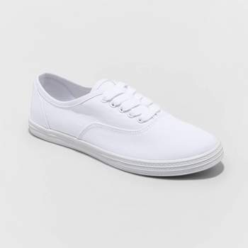 Women's Lunea Lace-Up Sneakers - Universal Thread™ White 6