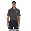 University of Wisconsin-La Crosse Adult Polo Left Chest Logo, Black - 3 of 4