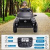Garvee 12V Kids Ride On Car, Licensed Toyota Vehicles with Parent Remote Control Spring Suspension Safety Belt,Soft Start,for Boys Girls - 4 of 4