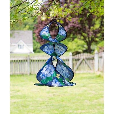 Evergreen Hydrangea Blossoms Twister- 15 x 29.5 x 15 Inches Durable and Well Made Home and Garden Decor