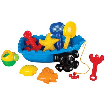 Toysmith Pirate Ship Beach Set