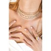 Crystal Disc Link Necklace - Ettika - 2 of 2