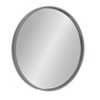 Travis Round Wood Accent Wall Mirror - Kate and Laurel All Things Decor - image 2 of 4