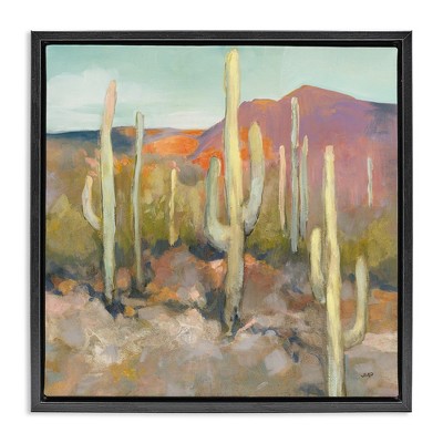 Stupell Industries Soft Cactus Desert Landscape, 25" x 25"