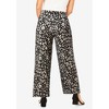 Jessica London Women's Plus Size Everyday Stretch Knit Wide Leg Pant - 3 of 4