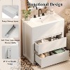 Dexmalle 30" Bathroom Vanity with Soft Close Undermount Drawer Slides - 4 of 4