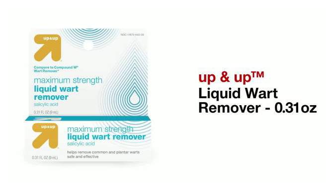 Liquid Wart Remover - 0.31oz - up &#38; up&#8482;, 2 of 5, play video