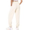 Women's Jogger Pants Casual Drawstring Waist Wide Leg Tapered Sweatpants with Side Pockets - 2 of 4