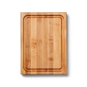 John Boos Boos Block RA-Board Series Large Reversible Wood Cutting Board, 20” x 15” x 2 1/4”, Maple - 1 of 4