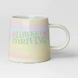 16oz Stoneware Low Key Thriving Mug - Room Essentials™