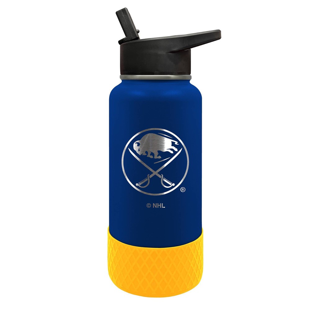 Photos - Glass American NHL Buffalo Sabres 32oz Thirst Hydration Water Bottle 