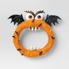19.5" Animated Monster Wreath Halloween Decorative Prop Orange - Hyde and EEK! Boutique™ - 3 of 4