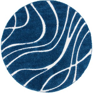 Florida Shag SG471 Power Loomed Indoor Rugs - Safavieh - 1 of 3