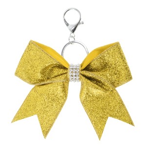 Unique Bargains Leather Bow Handbag Charm 1 Pc - 1 of 4