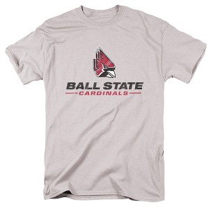 Men's Ball State University Official Distressed Primary T-Shirt - 1 of 4