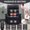 CAVINAS 350LBS Power Lift Electric Recliner with Dual Motor, Heated Massage & Infinite Positioning, Adjustable Lift Chair for Elderly - 2 of 4