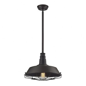 Elk Home Warehouse 1 - Light Pendant in  Oil Rubbed Bronze - 1 of 2