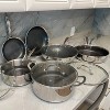 Lexi Home Tri-ply Stainless Steel Nonstick 11-Piece Cookware Set - 2 of 4