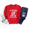 Simply Sage Market Women's Graphic Sweatshirt I'm Just Here For The Snacks Disco - 3 of 4