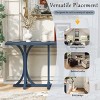 KWPZQEB Narrow Console Table, 59 Inch Entryway Table with Curved Legs, Modern Sofa Side Display Table for Hallway, Living Room - 3 of 4